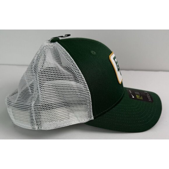 Nike Classic 99 Baylor Embroidered Gorge Green Trucker Snapback Hat Cap‎ -NEW- - Picture 5 of 9